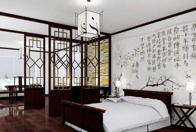 卧室设计-中国墙布网